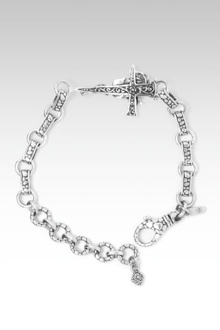 Humbled by His Majesty Bracelet™ in Watermark - Lobster Closure - SARDA™