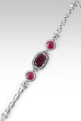 I Am a Miracle Bracelet™ in Bee Pink™ Mystic Quartz & Lab Created Ruby - Multi Stone - only found at SARDA™