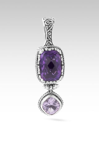 I Am a New Thing Pendant™ in Amethyst & Rose De France Amethyst - Multi Stone - only found at SARDA™