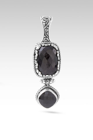 I Am a New Thing Pendant™ in Hypersthene & Black Spinel - Multi Stone - only found at SARDA™