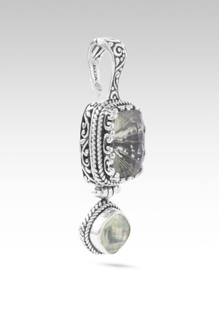 I Am a New Thing Pendant™ in Prasiolite & Prehnite - Multi Stone - only found at SARDA™