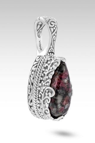 I Am Found Pendant™ in Eudialyte - Single Stone - only found at SARDA™