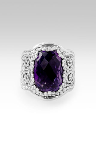 I Am His Great Story Ring™ in Amethyst - Dinner - only found at SARDA™