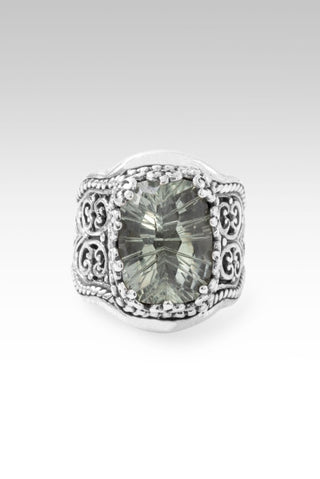 I Am His Great Story Ring™ in Prasiolite - Dinner - only found at SARDA™