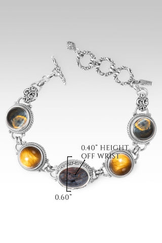 I Am His Treasure Bracelet™ in Pietersite, Tiger's Eye & Blue Tiger's Eye - Multi Stone - only found at SARDA™