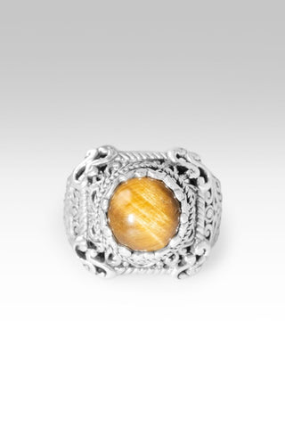 I Am His Treasure Ring™ in Tiger's Eye - Dinner - only found at SARDA™