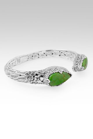 I Am Loved By U Tip-To-Tip Bracelet™ in Green Kingman Turquoise - Tip-to-Tip - only found at SARDA™