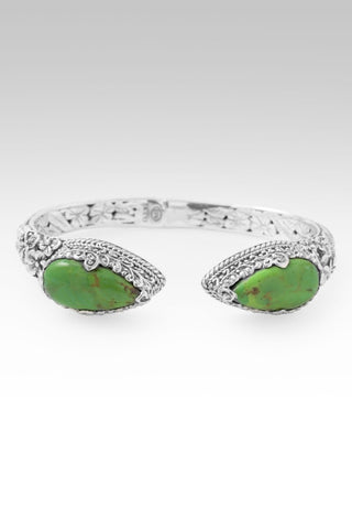 I Am Loved By U Tip-To-Tip Bracelet™ in Green Kingman Turquoise - Tip-to-Tip - only found at SARDA™