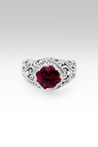 I Am Not My Mistakes Ring™ in Lab Created Ruby - Dinner - only found at SARDA™