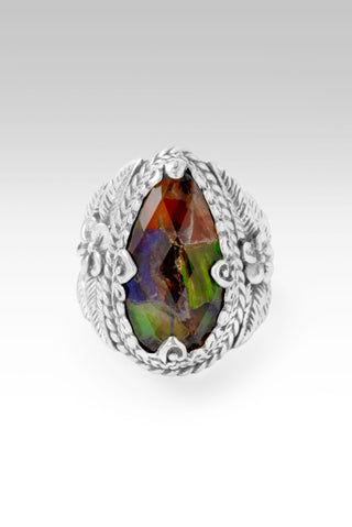 I Am Redeemed Ring™ in Ammolite - Statement - only found at SARDA™