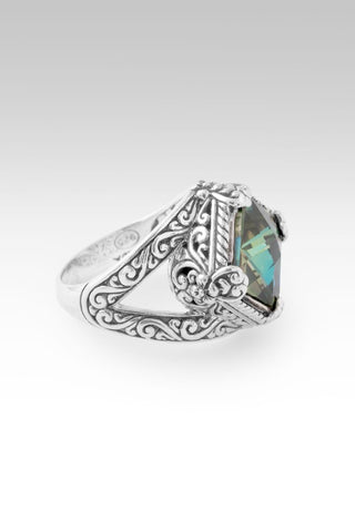 I Believe, I Overcome Ring™ in Bonjour™ Mystic Quartz - Split Shank - only found at SARDA™