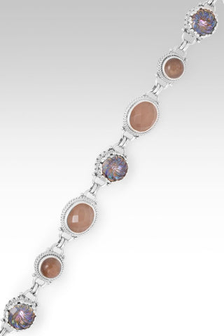 I Believe in Miracles Bracelet™ in Northern Lights™ Mystic Quartz, Peach Moonstone & Sunstone - Multi Stone - only found at SARDA™