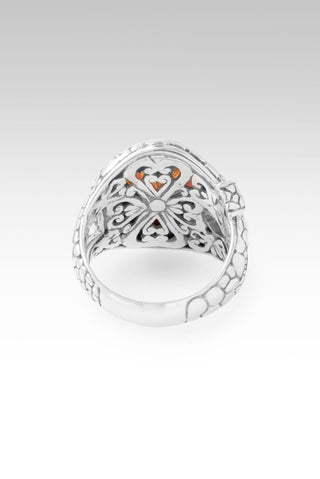 I Believe in Miracles Ring II™ in Northern Lights™ Mystic Quartz - Dinner - only found at SARDA™