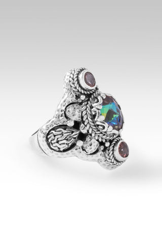 I Can With U Ring™ in Azo Caravan™ Mystic Quartz & J P Topaz™ Mystic Quartz - Statement - only found at SARDA™