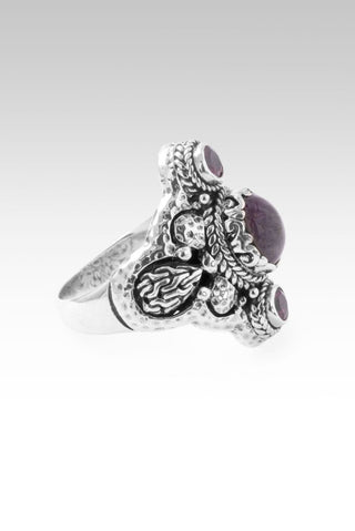 I Can With U Ring™ in Star Ruby & Rhodolite - Statement - only found at SARDA™