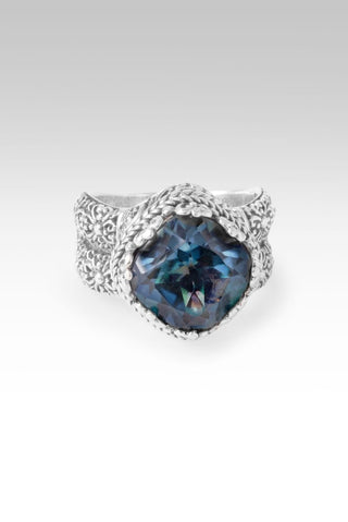 I Have Seen Ring™ in Deep Blue Sea™ Mystic Quartz - Dinner - only found at SARDA™