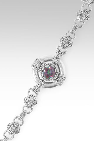 I Know U Can Bracelet™ in Calm Sea™ Mystic Quartz - Single Stone - only found at SARDA™
