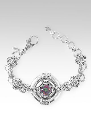 I Know U Can Bracelet™ in Calm Sea™ Mystic Quartz - Single Stone - only found at SARDA™