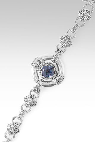 I Know U Can Bracelet™ in Calm Waters™ Mystic Quartz - Single Stone - only found at SARDA™