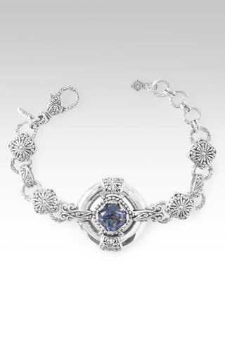 I Know U Can Bracelet™ in Calm Waters™ Mystic Quartz - Single Stone - only found at SARDA™