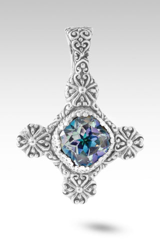 I Know U Will Pendant™ in Beyond Elitism™ Mystic Quartz - Single Stone - only found at SARDA™