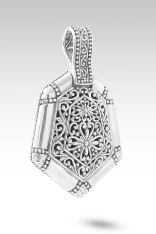 I See Him In Everything Pendant™ in Golden Fuchsite & Black Calcite - Statement - only found at SARDA™