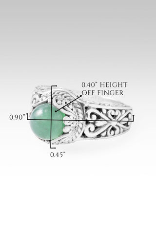 I See Him In Everything Ring™ in Aventurine - Dinner - only found at SARDA™