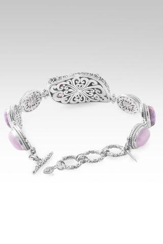 I Thank The Master Bracelet™ in Lepidolite Carved Butterfly, Kunzite & Charoite - Multi Stone - only found at SARDA™