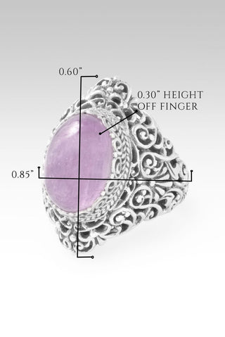 I Thank The Master Ring™ in Kunzite - Dinner - only found at SARDA™