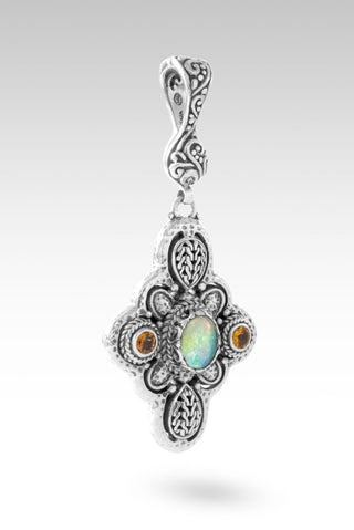 I Was Found Pendant™ in Ethiopian Opal & Citrine - Multi Stone - only found at SARDA™