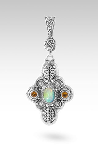 I Was Found Pendant™ in Ethiopian Opal & Citrine - Multi Stone - only found at SARDA™