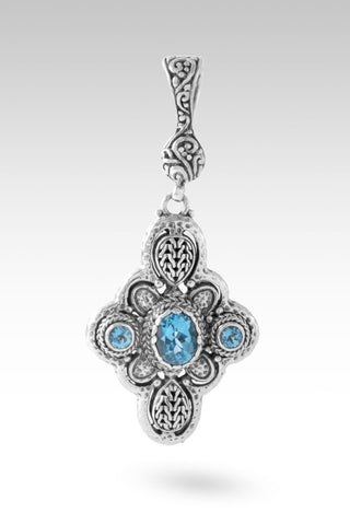 I Was Found Pendant™ in Swiss Blue Topaz - Multi Stone - only found at SARDA™