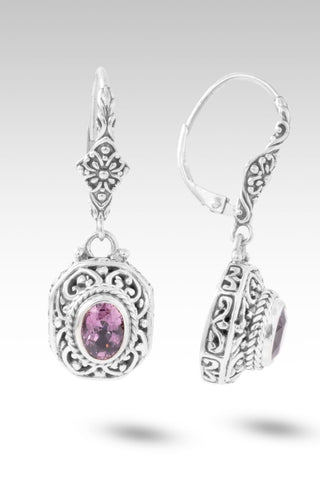 I'm Always Loved Earrings™ in Elderberry Spinel - French Wire - only found at SARDA™