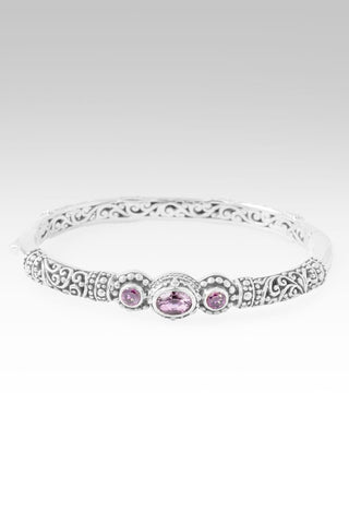 I'm Always Valued Bangle Bracelet™ in Elderberry Spinel & Wild Side™ Mystic Topaz - Bangle - only found at SARDA™
