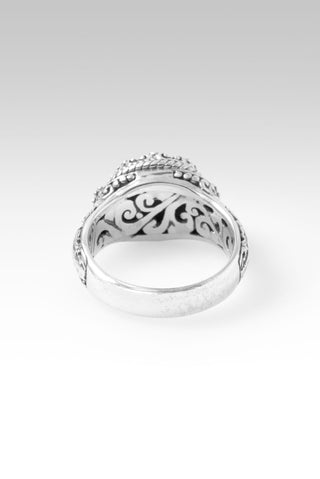 I'm Feeling Blessed Ring™ in Seafoam Mother of Pearl Mosaic - Dinner - only found at SARDA™