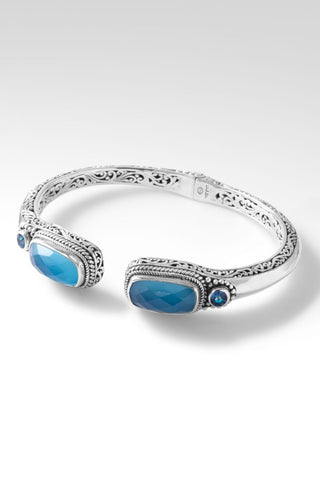 Infinite Trust Tip-to-Tip Bracelet™ in Serenity Blue Chalcedony - Tip-to-Tip - SARDA™