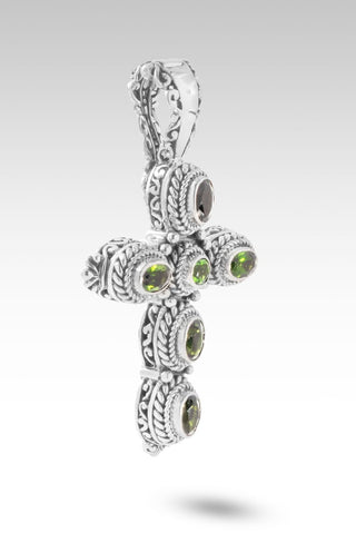 Inheritance is Heaven Pendant™ in Chrome Diopside - Multi Stone - only found at SARDA™