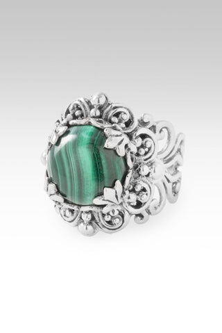 Inheritance is Heaven Ring™ in Malachite - Statement - only found at SARDA™