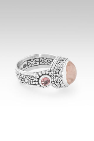 Inspire Others Ring™ in Cor - De - Rosa Morganite & J P Topaz™ Mystic Topaz - Dinner - only found at SARDA™