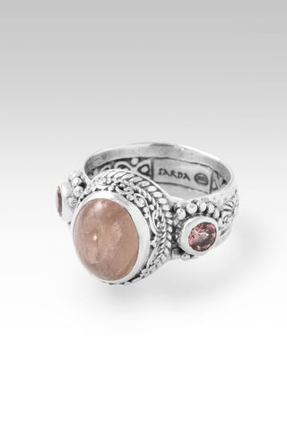 Inspire Others Ring™ in Cor - De - Rosa Morganite & J P Topaz™ Mystic Topaz - Dinner - only found at SARDA™