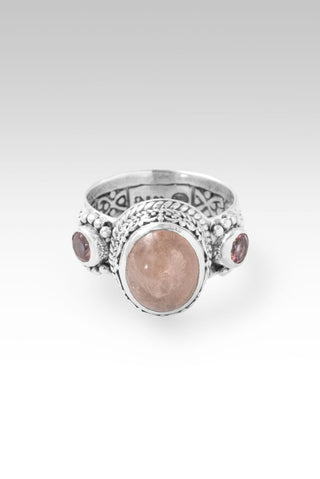 Inspire Others Ring™ in Cor - De - Rosa Morganite & J P Topaz™ Mystic Topaz - Dinner - only found at SARDA™