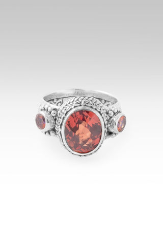 Inspire Others Ring™ in Padparadscha Lab Created Sapphire & Ardent™ Mystic Topaz - Dinner - only found at SARDA™