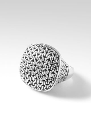 Ironclad Faith Ring™ in Chainlink - Statement - only found at SARDA™
