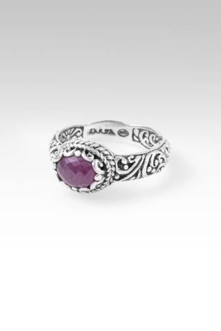 It's Finished Ring™ in Ruby - Dinner - only found at SARDA™