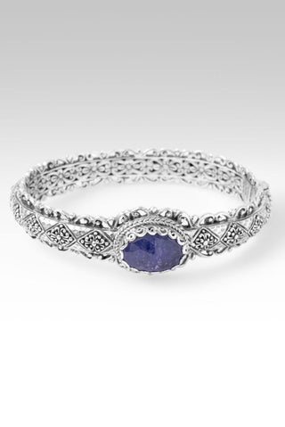 Jesus Take Control Bangle Bracelet™ in Tanzanite - Bangle - only found at SARDA™