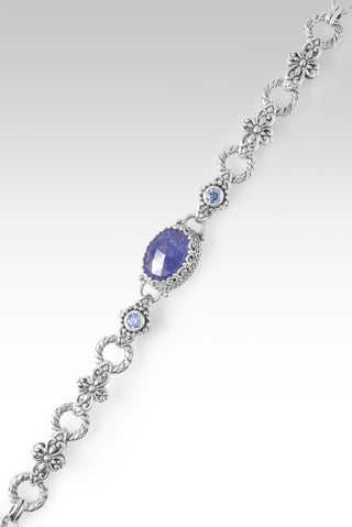 Jesus Take Control Bracelet™ in Tanzanite & Celestial Blue™ Mystic Moissanite - Multi Stone - only found at SARDA™