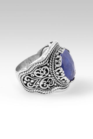 Jesus Take Control Ring III™ in Tanzanite - Dinner - only found at SARDA™