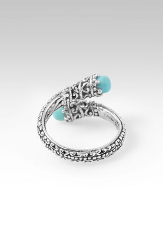 Joy Is Stayin' Here Ring™ in Mexican Turquoise - Bypass - only found at SARDA™