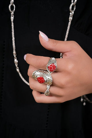 Joyful Ring™ in Red Indonesian Coral - Statement - only found at SARDA™