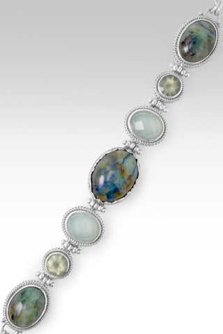 Keep Dreaming Bracelet™ in Chrysocolla in Quartz, Seafoam Chalcedony & Prehnite - Multi Stone - only found at SARDA™
